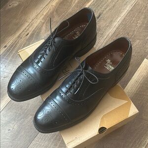 Allen Edmonds Black Oxford Leather Shoes